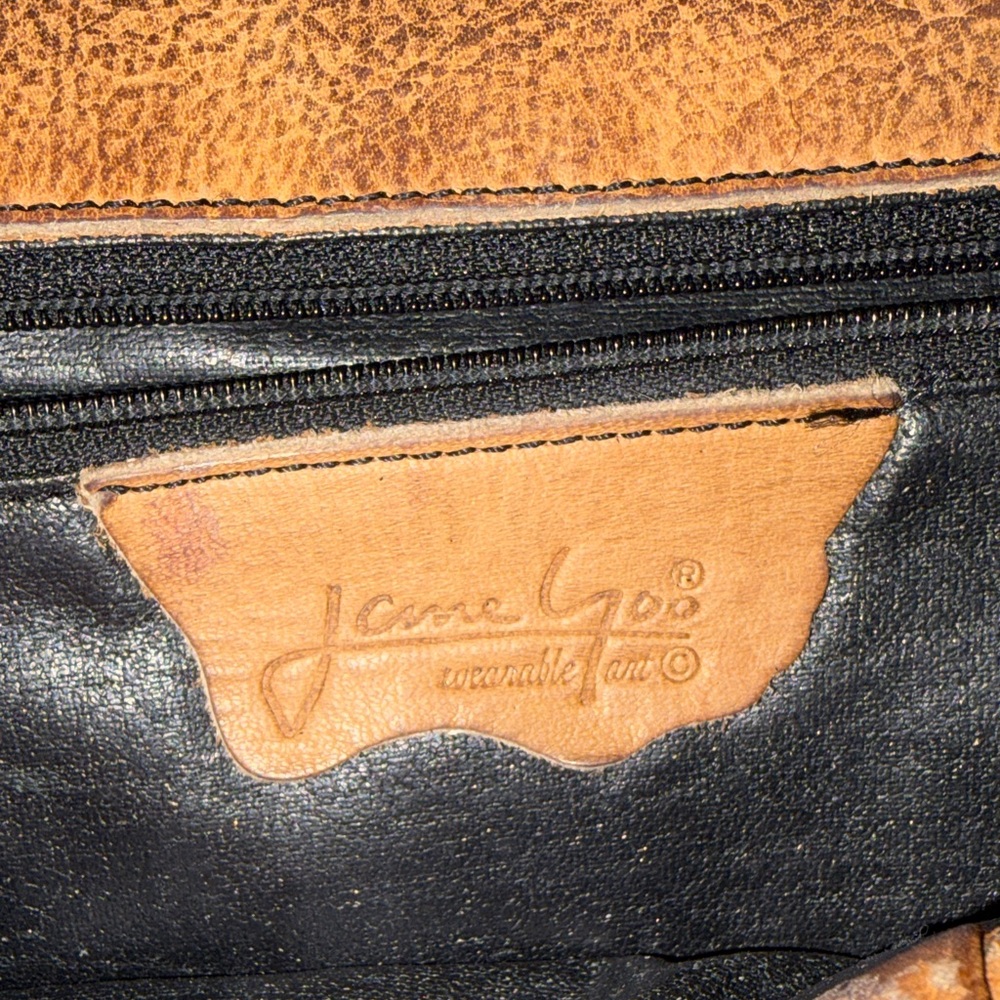 Jane Yoo Vintage Hand Painted Purse - Picture 8 of 16